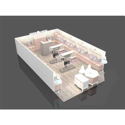 Estante de exhibición de la tienda de ropa de los muebles de la exhibición de la tienda de la venta al por menor ISO9001